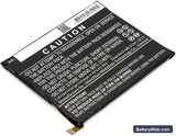Alcatel Pulsemix Replacement Battery, 3.85V, 2800mAh, Li-Polymer 4