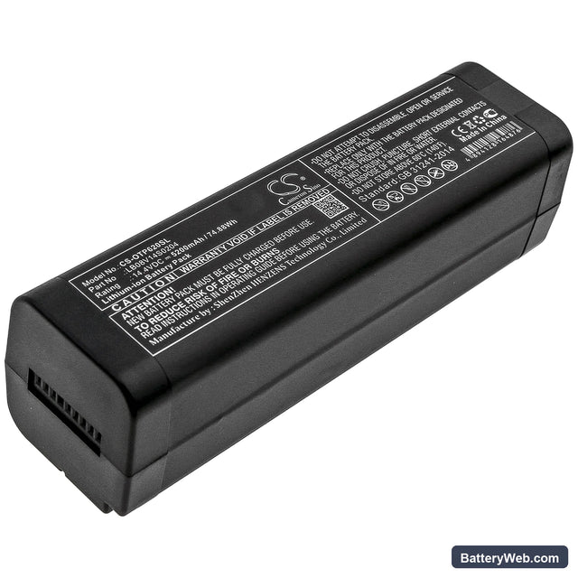 OPWILL OTP-6200 Replacement Battery, 14.4V, 5200mAh, Li-ion 1