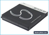 Alcatel OT-S210 Replacement Battery, 3.7V, 600mAh, Li-ion 3