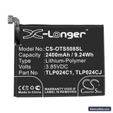 Verizon Avalon V Replacement Battery, 3.85V, 2400mAh, Li-Polymer 3