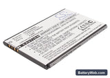 Vodafone Smart II Replacement Battery, 3.7V, 1100mAh, Li-ion 1