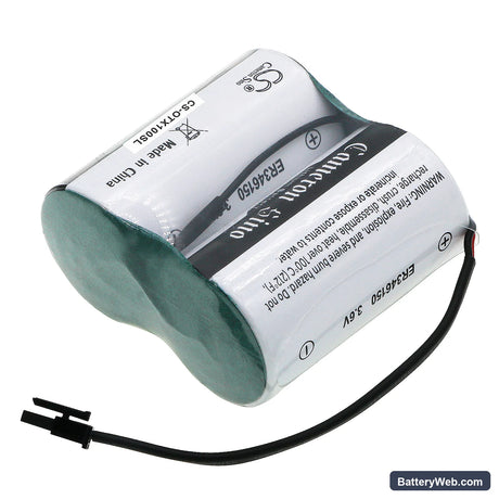 OleumTech WT-XXXX-HL1 Replacement Battery, 3.6V, 28000mAh, Li-SOCl2 2