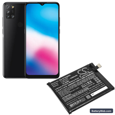 Alcatel 3X Replacement Battery, 3.85V, 4300mAh, Li-Polymer 5