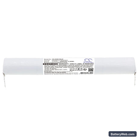 BAES 10050038 Replacement Battery, 4.8V, 2000mAh, Ni-CD 3