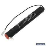 Mackwell BH164 Replacement Battery, 2.4V, 3800mAh, Ni-MH 2