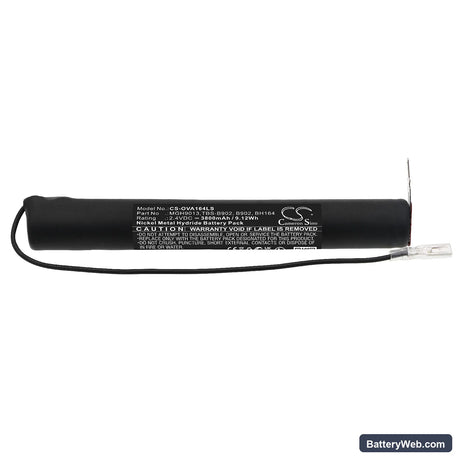 Mackwell BH164 Replacement Battery, 2.4V, 3800mAh, Ni-MH 3