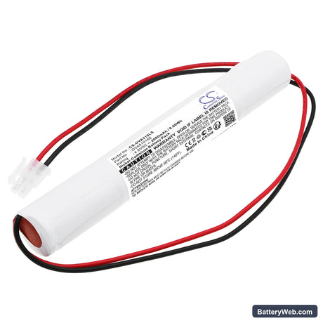 Schneider 329045280 Replacement Battery, 4.8V, 2000mAh, Ni-CD 1