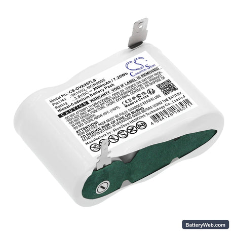 Legrand 121420 Replacement Battery, 3.6V, 2000mAh, Ni-CD 1