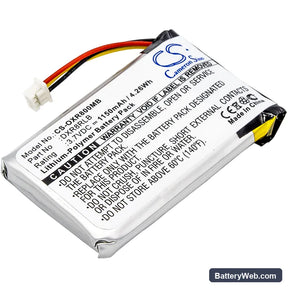 Infant Optics DXR-8 Replacement Battery, 3.7V, 1150mAh, Li-Polymer 1