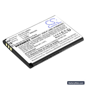 Olympia Happy II Replacement Battery, 3.7V, 900mAh, Li-ion 1