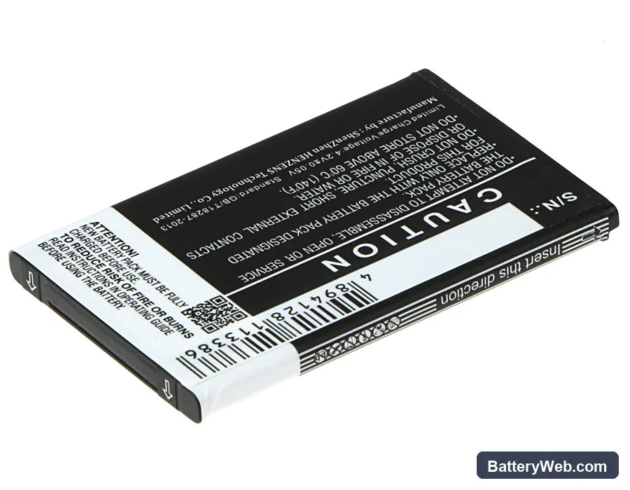 Olympia Touch Replacement Battery, 3.7V, 1050mAh, Li-ion 3