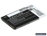 Olympia Touch Replacement Battery, 3.7V, 1050mAh, Li-ion 4