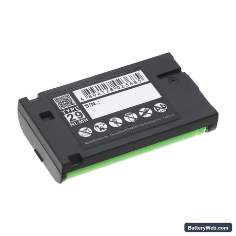 GP GP85AAALH3BXZ Replacement Battery, 3.6V, 850mAh, Ni-MH 3