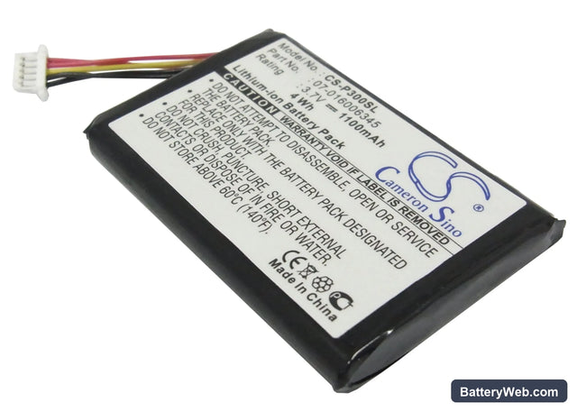 NEC MobilePro P300 Replacement Battery, 3.7V, 1100mAh, Li-ion 1