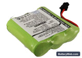 Sanyo GES-PCM02 Replacement Battery, 3.6V, 1200mAh, Ni-MH 2