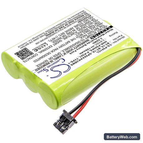 Cobra 213021-N-001 Replacement Battery, 3.6V, 700mAh, Ni-MH 2