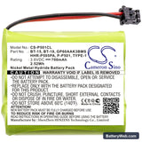 Cobra 213021-N-001 Replacement Battery, 3.6V, 700mAh, Ni-MH 3