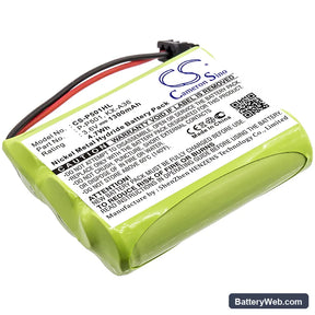 GP GP60AAK3BMS Replacement Battery, 3.6V, 1300mAh, Ni-MH 1