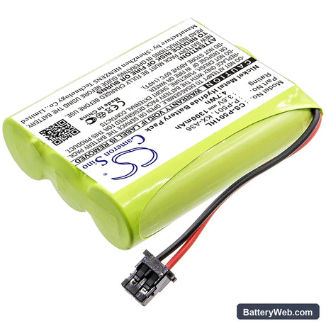 GP GP60AAK3BMS Replacement Battery, 3.6V, 1300mAh, Ni-MH 2