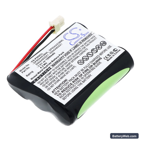 Sylvania 39230 Replacement Battery, 3.6V, 1200mAh, Ni-MH 1