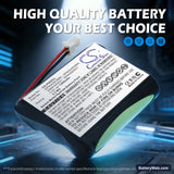 Sylvania 39230 Replacement Battery, 3.6V, 1200mAh, Ni-MH 7