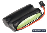 GP GP60AAS2BMX Replacement Battery, 2.4V, 1500mAh, Ni-MH 3