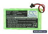 Panasonic KX-TG2000 Replacement Battery, 7.2V, 2000mAh, Ni-MH 5