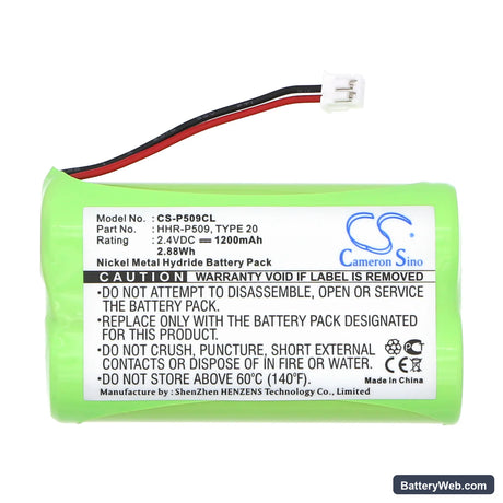 Radio Shack 23-9091 Replacement Battery, 2.4V, 1200mAh, Ni-MH 3