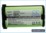 GE Replacement Battery, 2.4V, 1500mAh, Ni-MH 5