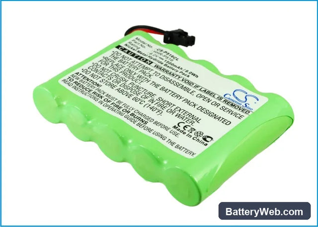 Panasonic KX-TG4500 Replacement Battery, 6V, 1500mAh, Ni-MH 1