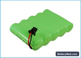 Panasonic KX-TG4500 Replacement Battery, 6V, 1500mAh, Ni-MH 3