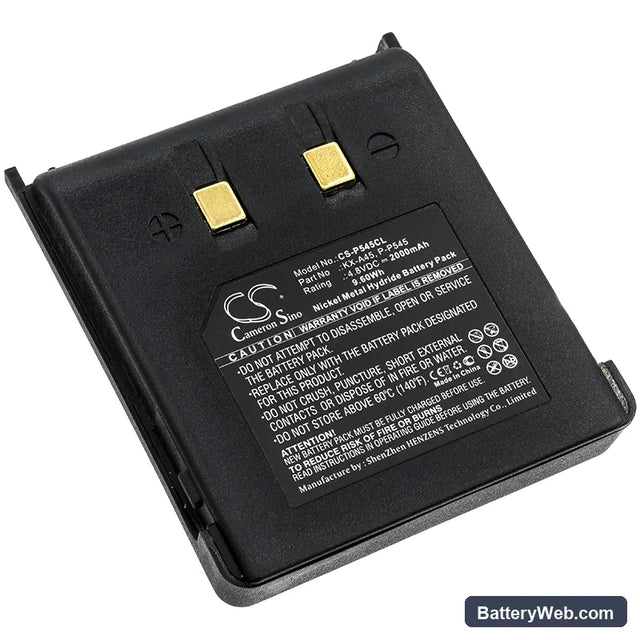 Panasonic KX-T9100 Replacement Battery, 4.8V, 2000mAh, Ni-MH 1