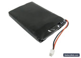 Panasonic Arbitrator Body Worn Mics Replacement Battery, 3.7V, 1600mAh, Li-Polymer 3