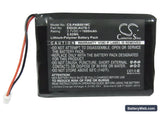 Panasonic Arbitrator Body Worn Mics Replacement Battery, 3.7V, 1600mAh, Li-Polymer 5