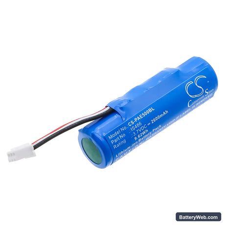 Pax E500 Replacement Battery, 3.7V, 2600mAh, Li-ion 1