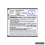 Pax IS057-E Replacement Battery, 3.7V, 1800mAh, Li-ion 3