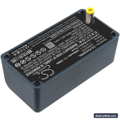 Pax S58 Replacement Battery, 7.4V, 1500mAh, Li-ion 2