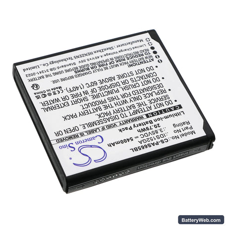 Pax Replacement Battery, 3.85V, 5400mAh, Li-ion 2