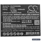 Pax A920 Replacement Battery, 3.7V, 5250mAh, Li-ion 5