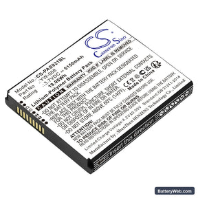 Pax A920 Pro Replacement Battery, 3.7V, 5150mAh, Li-Polymer 1