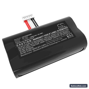 Pax A910 Replacement Battery, 7.4V, 3000mAh, Li-ion 1