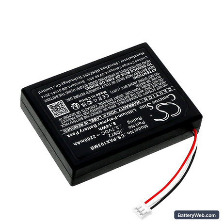 Panasonic KX-HN1032W Replacement Battery, 3.7V, 2200mAh, Li-Polymer 2