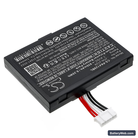 Pax A910 Replacement Battery, 7.4V, 850mAh, Li-Polymer 2