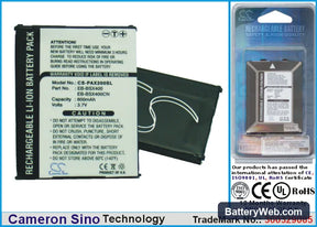 Panasonic X200 Replacement Battery, 3.7V, 600mAh, Li-ion 1