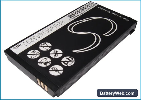 Philips Xenium X501 Replacement Battery, 3.7V, 1650mAh, Li-ion 3
