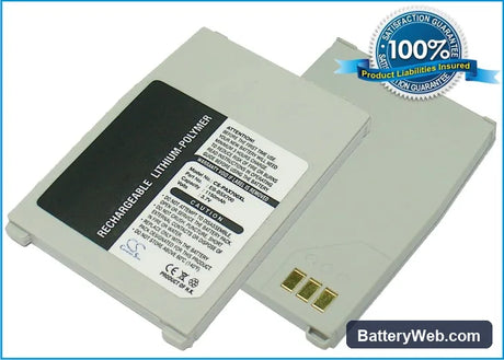 Panasonic X700 Replacement Battery, 3.7V, 1150mAh, Li-Polymer 1