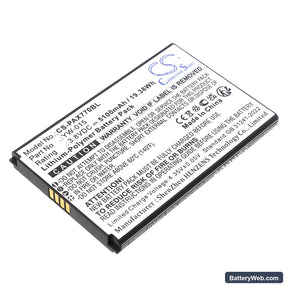 Pax A77 Replacement Battery, 3.8V, 5100mAh, Li-Polymer 1