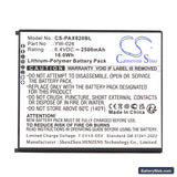 Pax A920 MAX Replacement Battery, 6.4V, 2500mAh, Li-Polymer 3