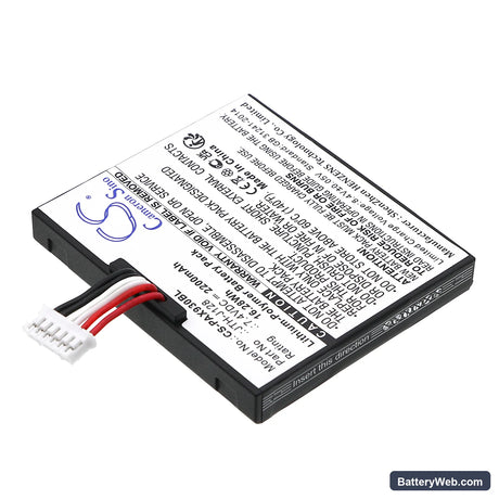 Pax A930 Replacement Battery, 7.4V, 2200mAh, Li-Polymer 2