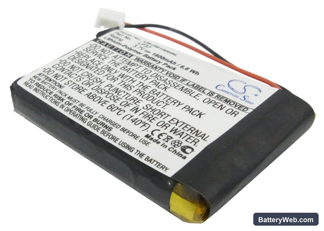 Pure Digital Pocket DAB1500 Replacement Battery, 3.7V, 1800mAh, Li-Polymer 1